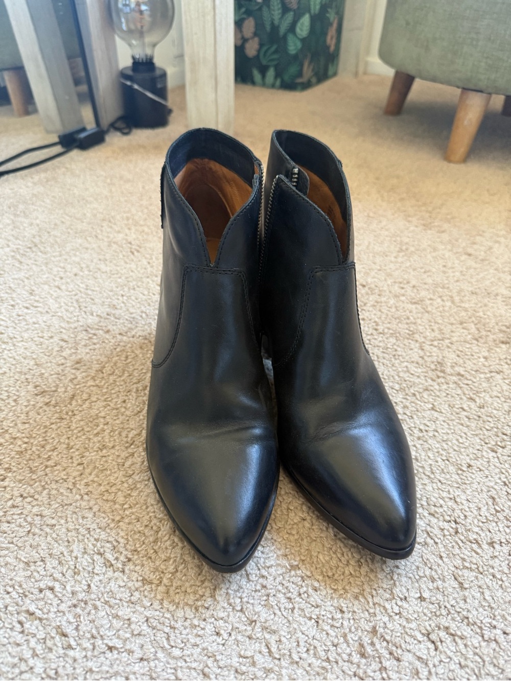Frye Jennifer Leather Ankle Boots size 11